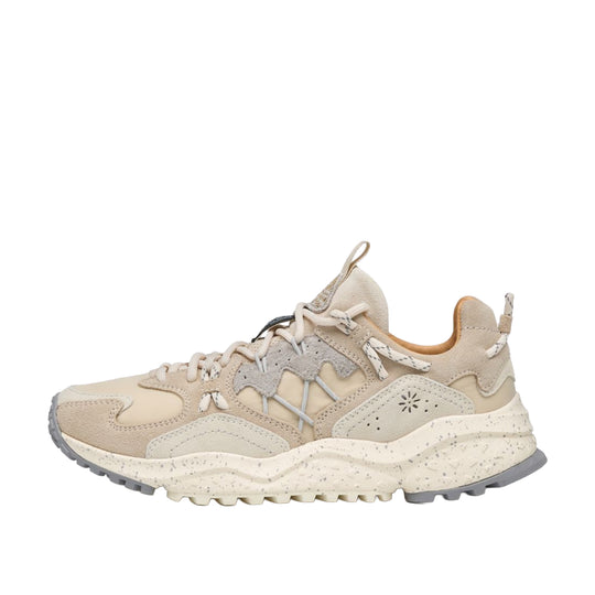 FLOWER MOUNTAIN Sneakers Unisex YAMABUSHI in Suede e Tessuto Tecnico - Beige/Tortora