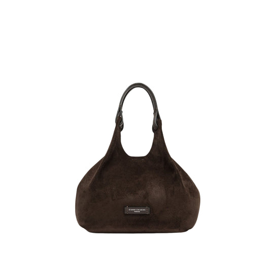 GIANNI CHIARINI Borsa Media Donna DUA Marrone