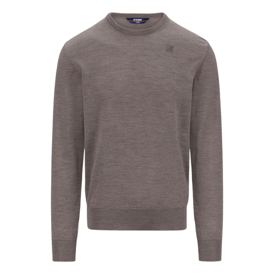 K-WAY Maglione Uomo Sebastien Merino Tortora