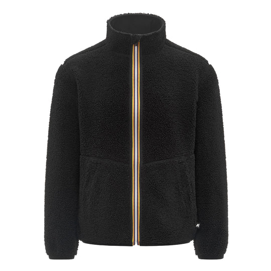 K-WAY Pile PASCAL SHERPA POLAR DOUBLE - Nero/Nero
