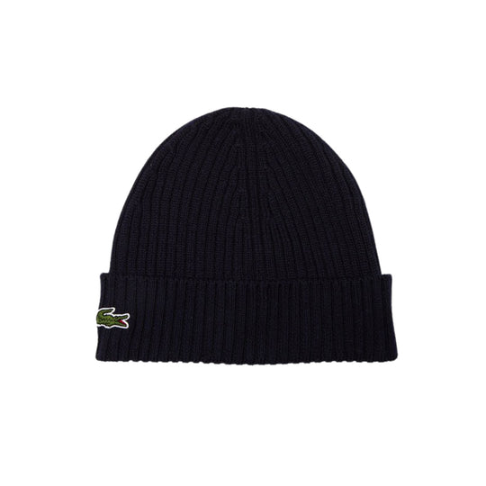 LACOSTE Cappello Uomo Zuccotto Risvolto - Blu