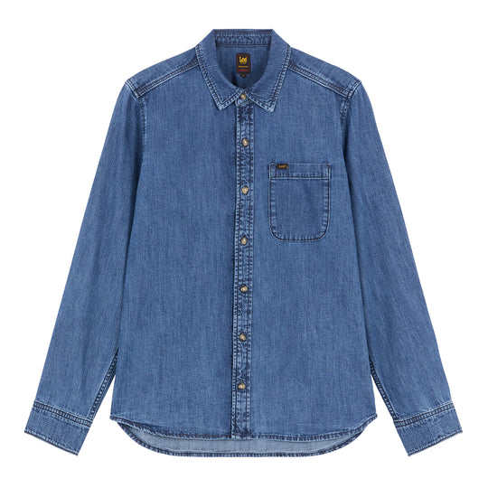 LEE Camicia Uomo REGULAR LEESURE - Denim