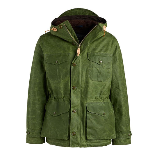 MANIFATTURA CECCARELLI Teddy Lined Weekender Coat - Verde Chiaro