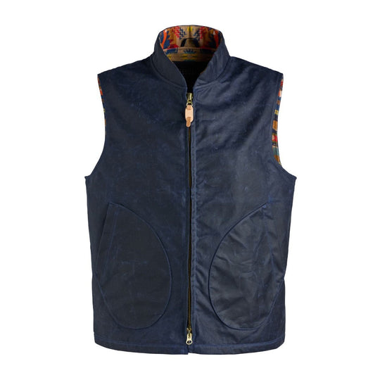 MANIFATTURA CECCARELLI Gilet Uomo NATIVE MOUNTAIN VEST 7926 WX - Blu