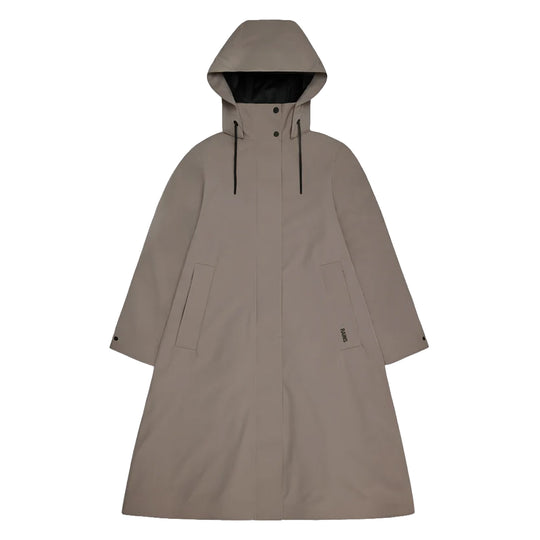 RAINS Impermeabile Donna SUVA SOFTSHELL A-LINE - Tortora
