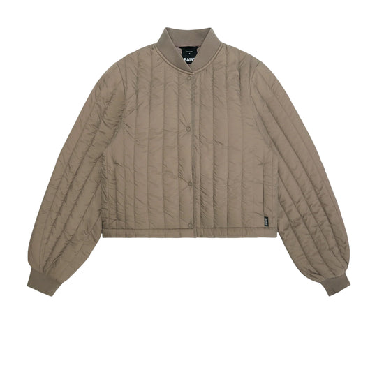 RAINS Giubbino BANJA LINER BOMBER - Tortora