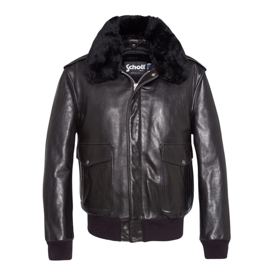 SCHOTT N.Y.C Aviatore A-2 Naked - Nero