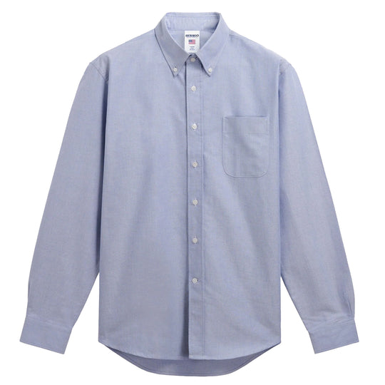 SEBAGO Camicia Uomo Oxford WHALEBACK OX - Blu Chiaro