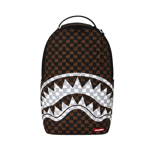 SPRAYRGOUND Zaino Unisex Drip Check - Marrone/Multicolor