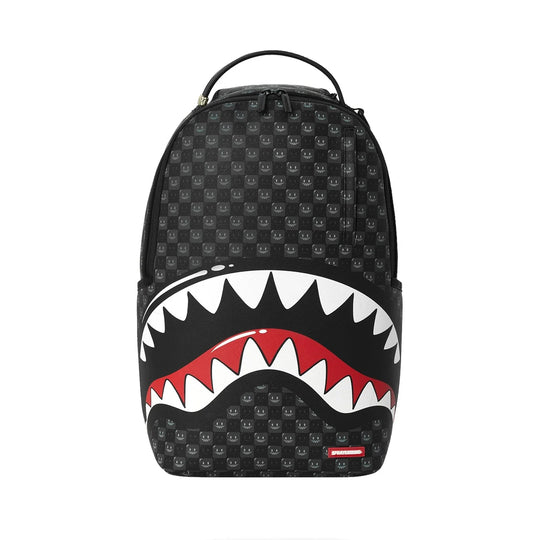 SPRAYGROUND Zaino Unisex Sharks in Paris Wtf Bubbly Check - Nero/Multicolor