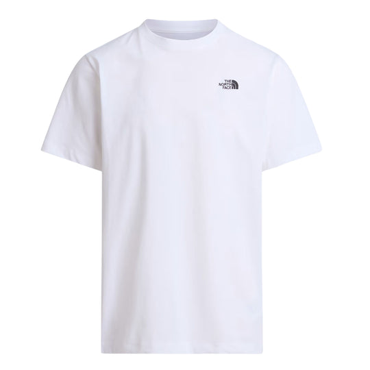 THE NORTH FACE T-Shirt Uomo Evolution Simple Dome Regular Bianco