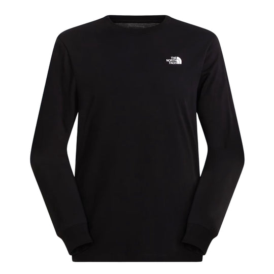 THE NORTH FACE T-Shirt Uomo a Maniche Lunghe Evolution Simple Dome Regular Nera