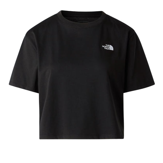 THE NORTH FACE T-Shirt Donna Evolution Simple Dome Cropped Relaxed Nera