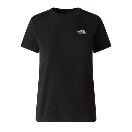THE NORTH FACE T-Shirt Donna Evolution Simple Dome Slim Nera