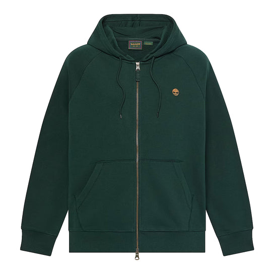 TIMBERLAND Felpa Uomo con Cappuccio e Zip Intera EXETER RIVER - Verde
