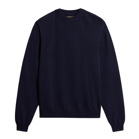 WOOLRICH Maglione Girocollo Uomo in pura lana vergine - Blu