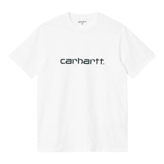 Heren T-shirt Carhartt WIP S/S Script Wit