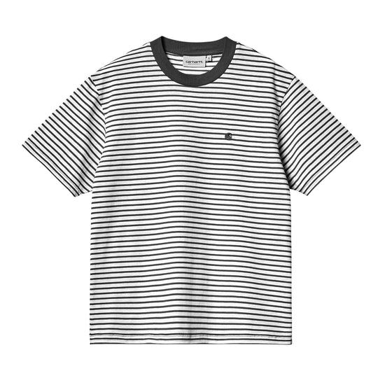 Dames T-shirt Carhartt WIP W' S/S Coleen Wit / Zwart