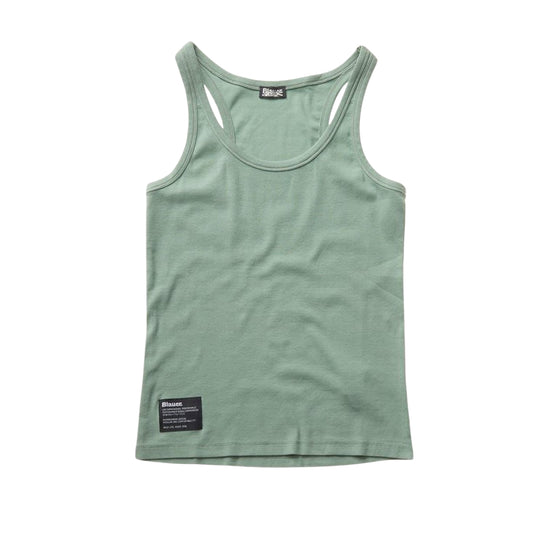 Canotta Donna Blauer A Costina Verde