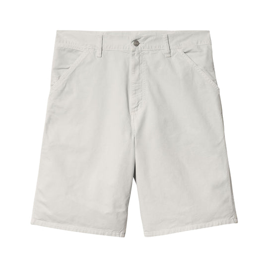 Bermuda Uomo Carhartt WIP Single Knee Short Grigio Chiaro