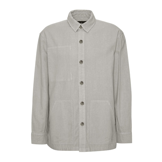 Overshirt Uomo Barbour Lino Sabbia