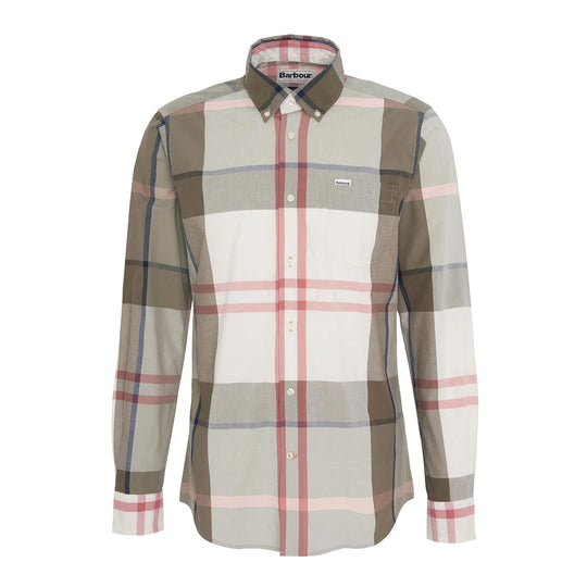 Camicia Uomo Barbour Harris Verde Multicolor