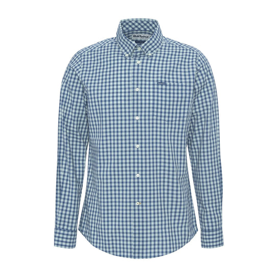 Camicia Uomo Barbour Merryton Verde / Blu