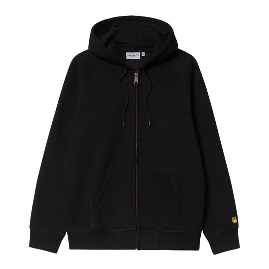 Felpa Uomo Carhartt WIP Hooded Chase Nero
