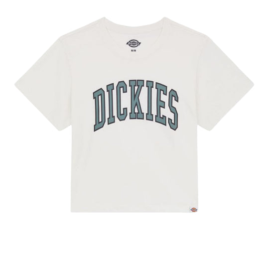 T-shirt Donna Dickies S/S Aitkin Bianco Sporco