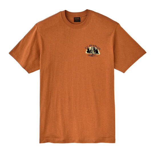 T-shirt Uomo Filson Frontier Graphic Coccio