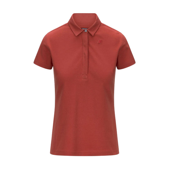 Damen Polo K-Way Amedea Piqué Rot