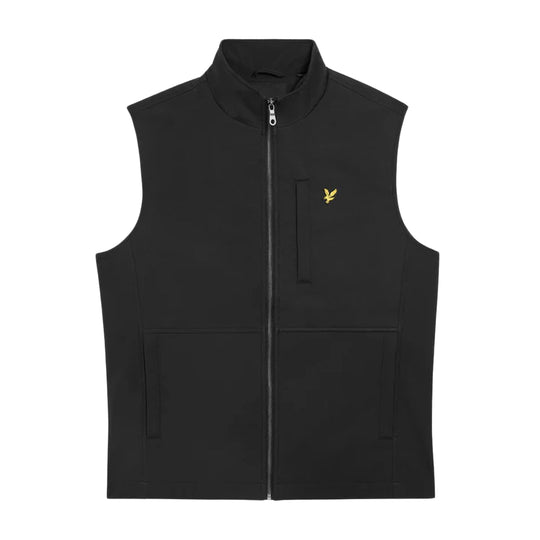 Gilet Uomo Lyle & Scott Softshell Nero
