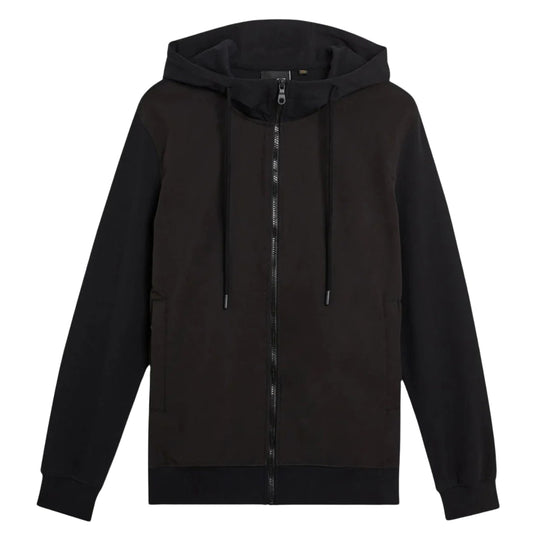 Felpa Uomo Lyle & Scott Full Zip Nero