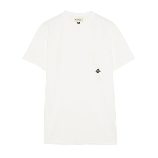 Men's T-shirt Roy Roger's White Pocket