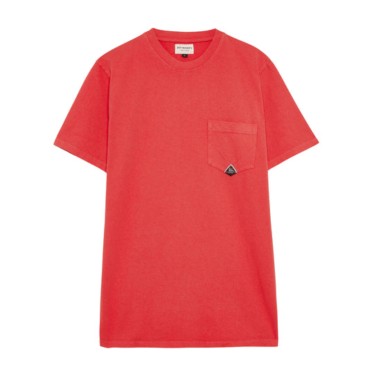 Men's T-shirt Roy Roger's Coral Red Pocket