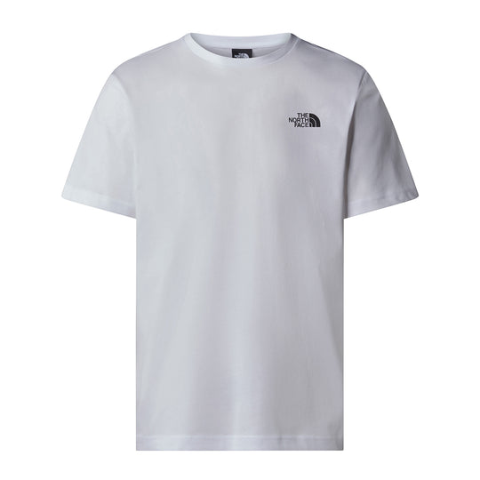 T-shirt Uomo The North Face Redbox Bianco / Rosso