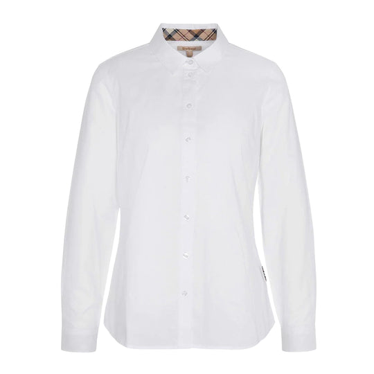 Damenhemd Barbour Derwent Shirt Weiß 