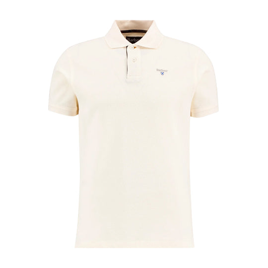 Polo Uomo Barbour Tartan Piquet Polo Panna