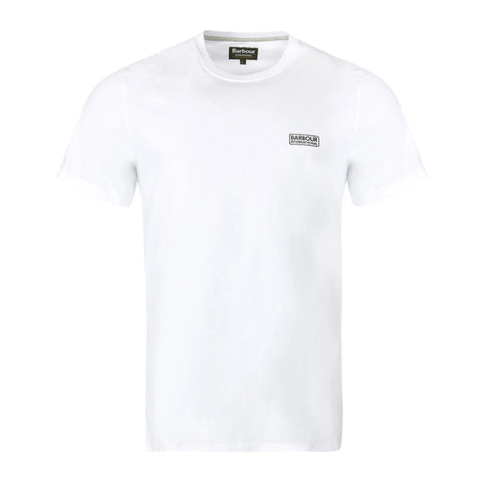 Herren-T-Shirt Barbour International Essential Logo Weiß