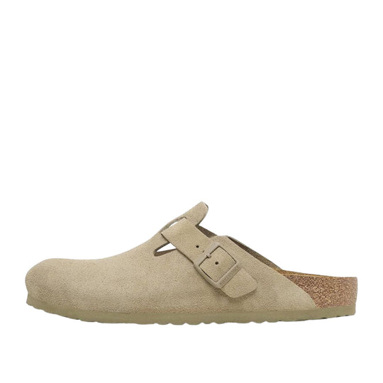 Unisex klompen Birkenstock Boston Kaki