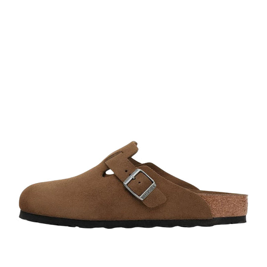 Damen-Clogs Birkenstock Boston Wildleder Braun