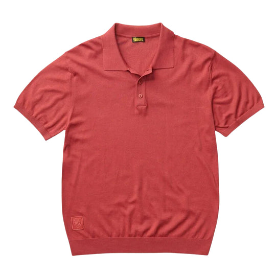 Polo Uomo Blauer Custer Maglia Mattone