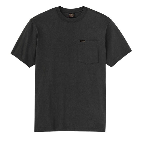 T-Shirt Uomo Filson Houtfitter Pocket Nero