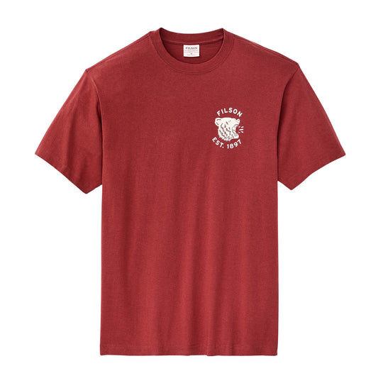 T-Shirt Uomo Filson Grafica Orso