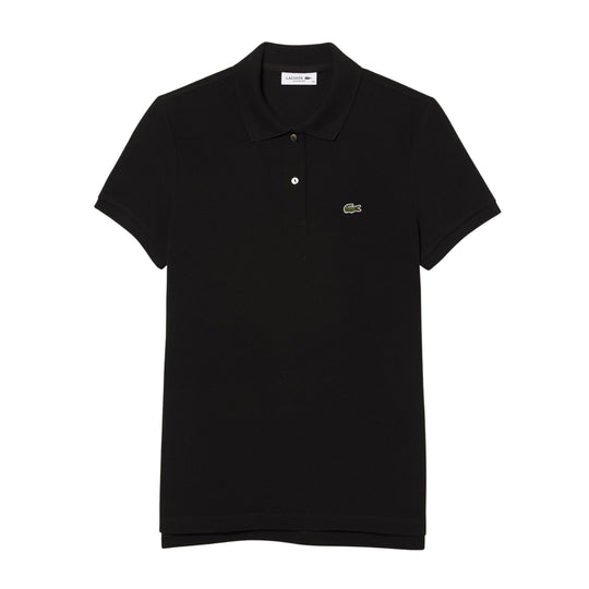 Damenpoloshirt Lacoste Regular Fit Schwarz