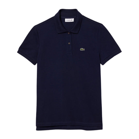 Damenpoloshirt Lacoste Regular Fit Navyblau
