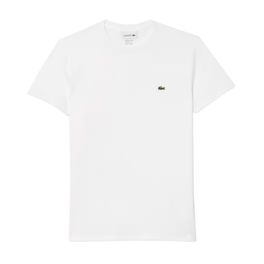 T-Shirt Uomo Lacoste M/M Girocollo Unita Bianca