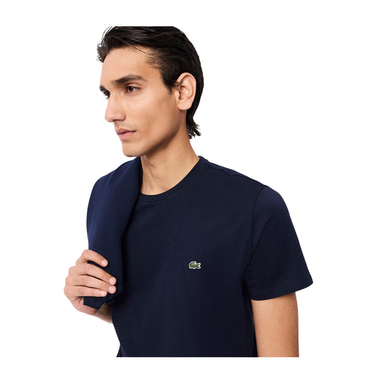 T-Shirt Uomo Lacoste M/M Girocollo Unita Blu