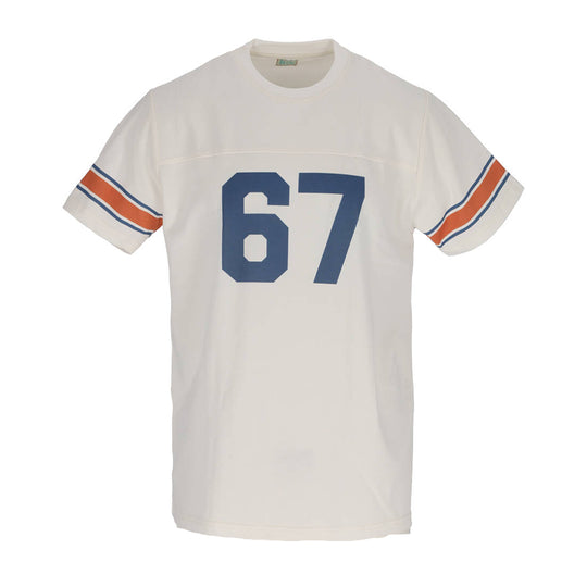 T-Shirt Uomo Mr. Hot Dog Sixty Seven Bianco Sporco