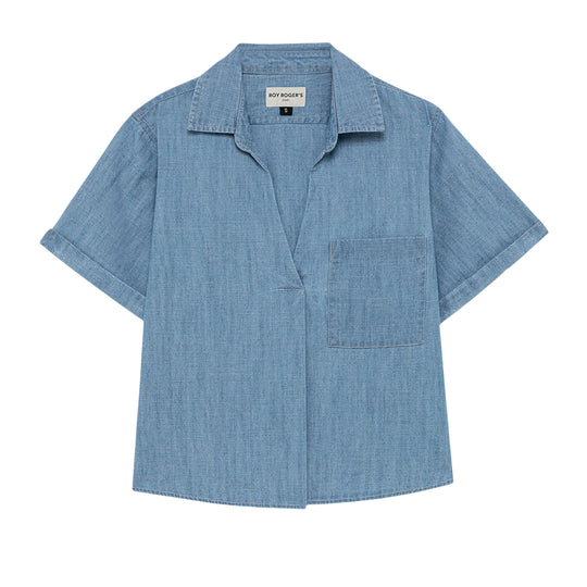 Damen-Hemd Roy Roger'S Camicia Republic Hell